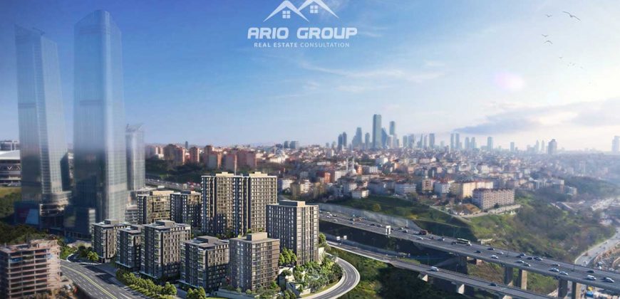 یک پروژه مسکونی عالی Ario-021 در منطقه مرکزی ماسلاک