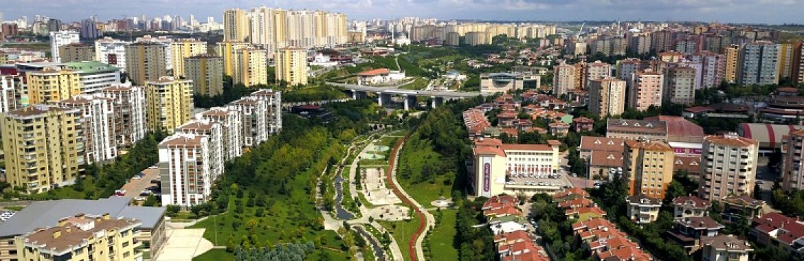 یک محله  باهجه شهیر مسکونی آرام در غرب استانبول