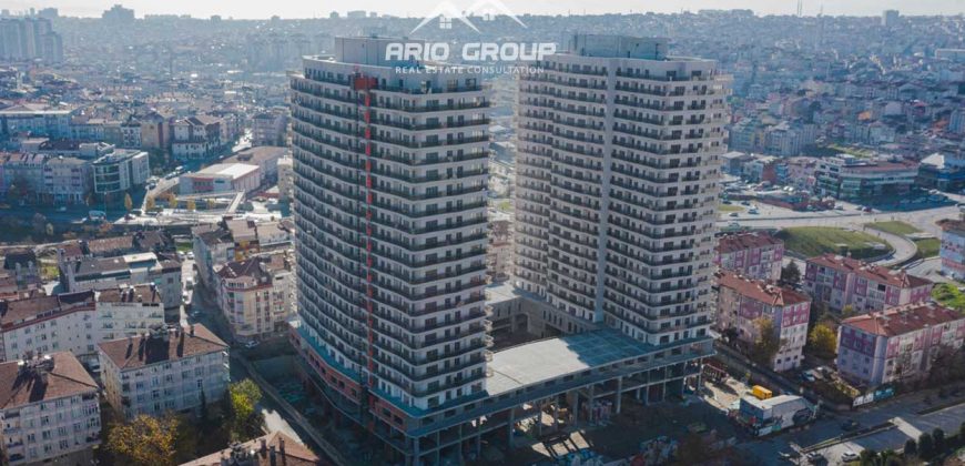 دو برج مسکونی Ario-141 در Gaziosmanpasa ، استانبول