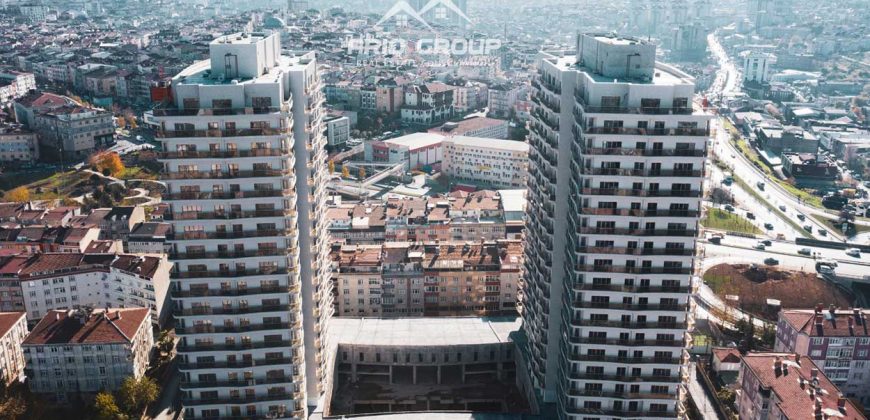 دو برج مسکونی Ario-141 در Gaziosmanpasa ، استانبول